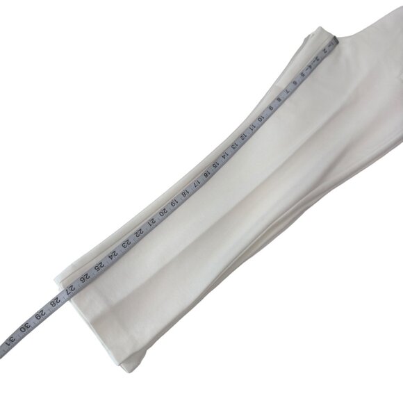 Chico's Women's Off White Slim-Fit Ankle Pants Size 00 Stretch Pull On Casual - Picture 6 of 13